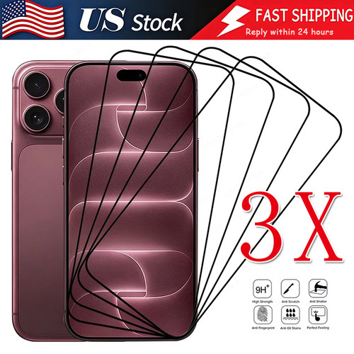 Tempered glass screen - 3x,